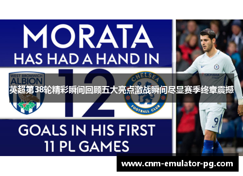 英超第38轮精彩瞬间回顾五大亮点激战瞬间尽显赛季终章震撼